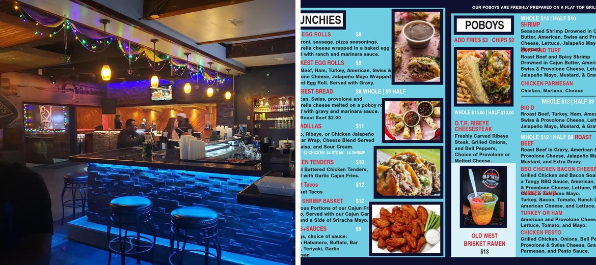 On The Rocks Menu
